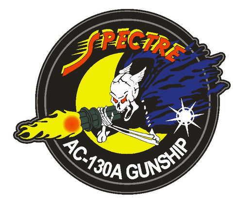 Spectre Gunship Sticker Military Decal M331 - Winter Park Products