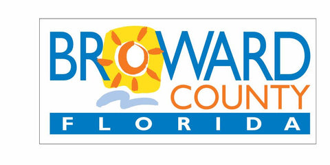 Broward County Florida Sticker Decal R823 - Winter Park Products