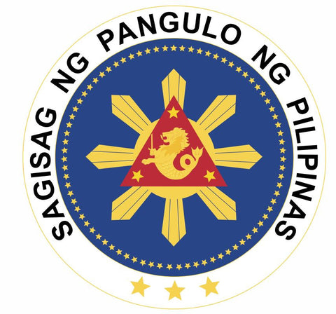 Seal of the President of the Philippines Sticker / Decal M451 - Winter Park Products