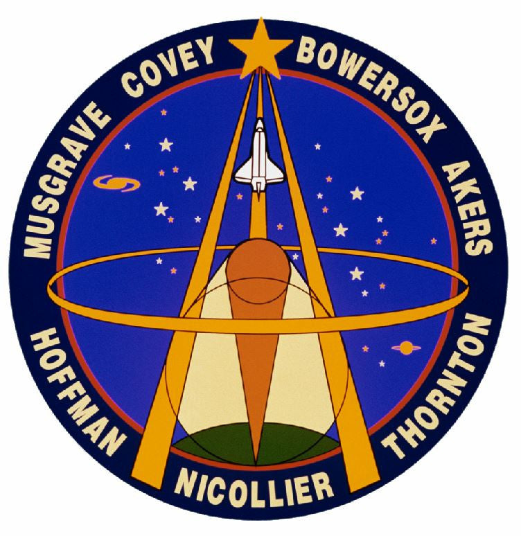 STS-61 Nasa Endeavour Sticker M589 Space Program - Winter Park Products