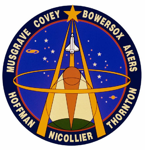 STS-61 Nasa Endeavour Sticker M589 Space Program - Winter Park Products
