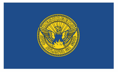 Resurgens Atlanta Georgia Flag Sticker Decal F689 - Winter Park Products