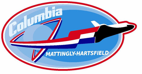 Nasa Columbia Shuttle Sticker Armed Forces Decal M466 - Winter Park Products