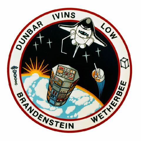 Nasa Columbia Sticker M509 Space Program - Winter Park Products