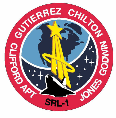 STS-59 Nasa Endeavour Sticker M591 Space Program - Winter Park Products