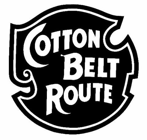 Cotton Belt Route Railroad TRAIN Sticker / Decal R656 - Winter Park Products