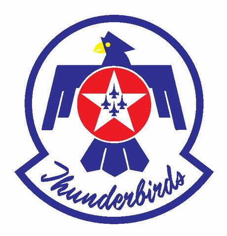 Thunderbirds Sticker Military Decal M339 - Winter Park Products