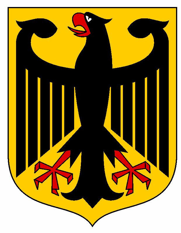 Coat of Arms of Germany Sticker / Decal R746 - Winter Park Products