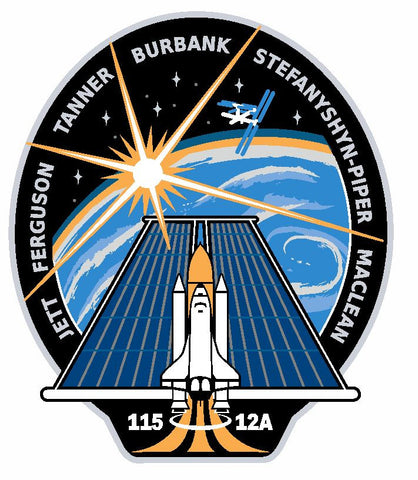 Nasa Atlantis Sticker M518 Space Program - Winter Park Products