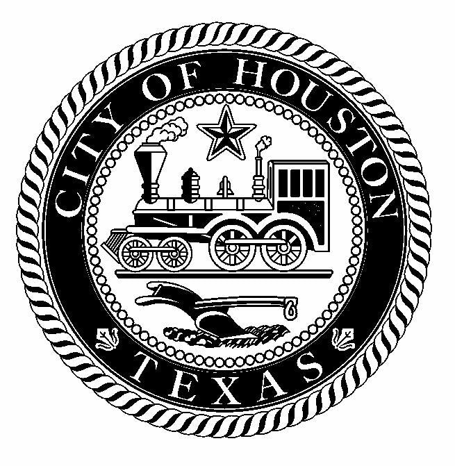 Seal of Houston Texas Sticker / Decal R636 - Winter Park Products