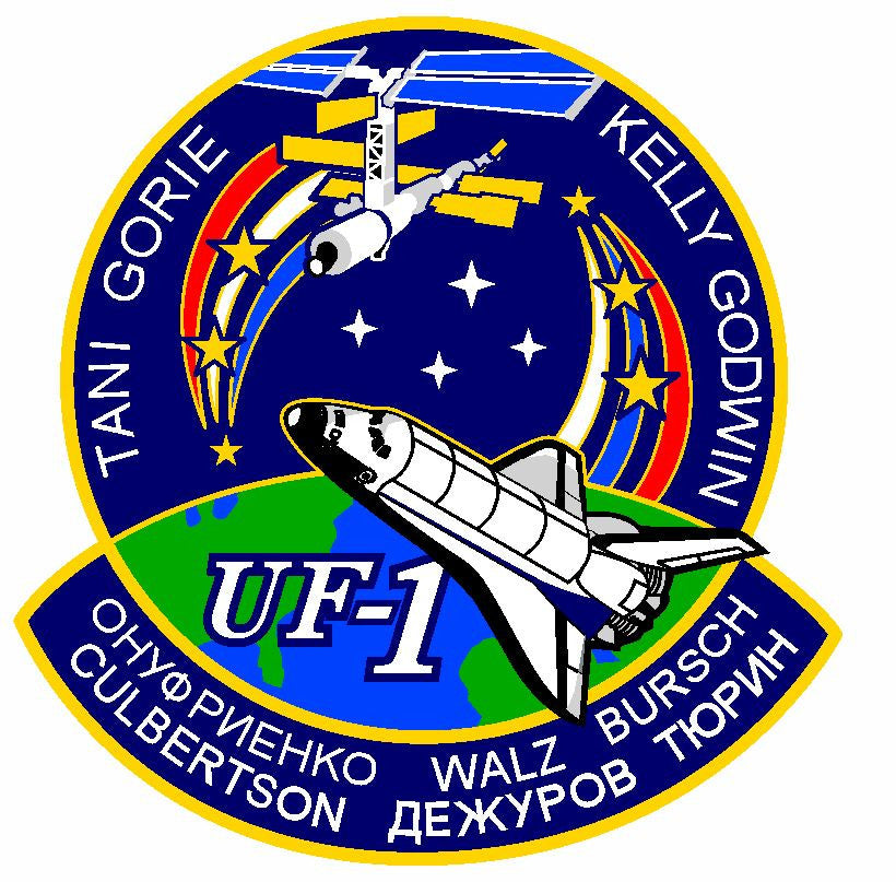 STS-108 Nasa Endeavour Sticker M525 Space Program - Winter Park Products
