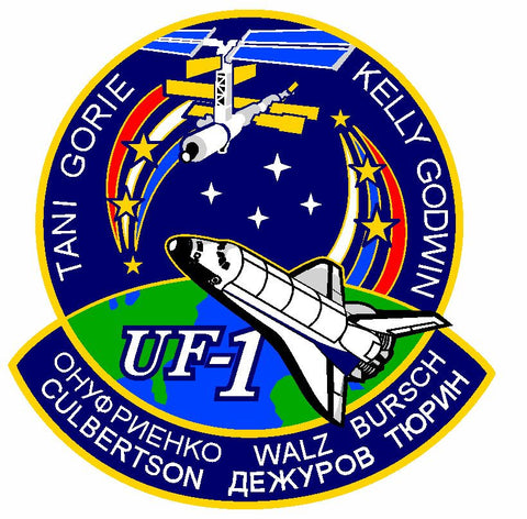 STS-108 Nasa Endeavour Sticker M525 Space Program - Winter Park Products