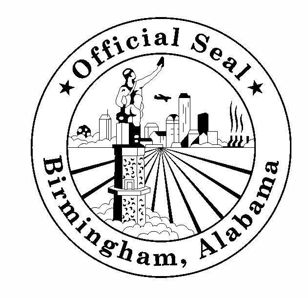 Seal of Birmingham Alabama Sticker / Decal R700 - Winter Park Products