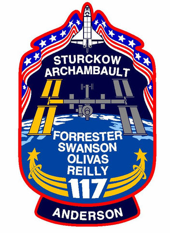Nasa Atlantis Sticker M516 Space Program - Winter Park Products