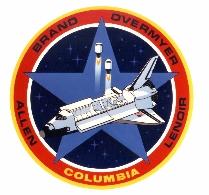 Nasa Columbia Shuttle Sticker Armed Forces Decal M467 - Winter Park Products