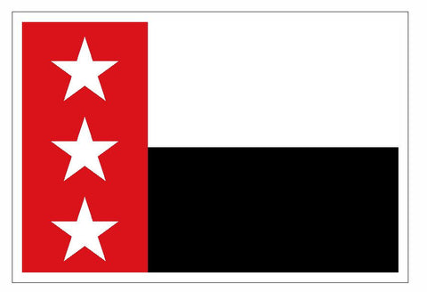 Laredo Texas Flag Sticker / Decal F661 - Winter Park Products