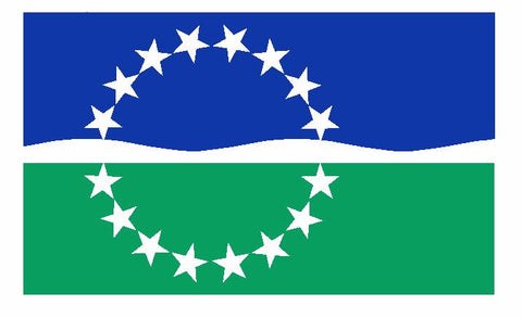 Hampton Roads Virginia Flag Sticker / Decal F684 - Winter Park Products