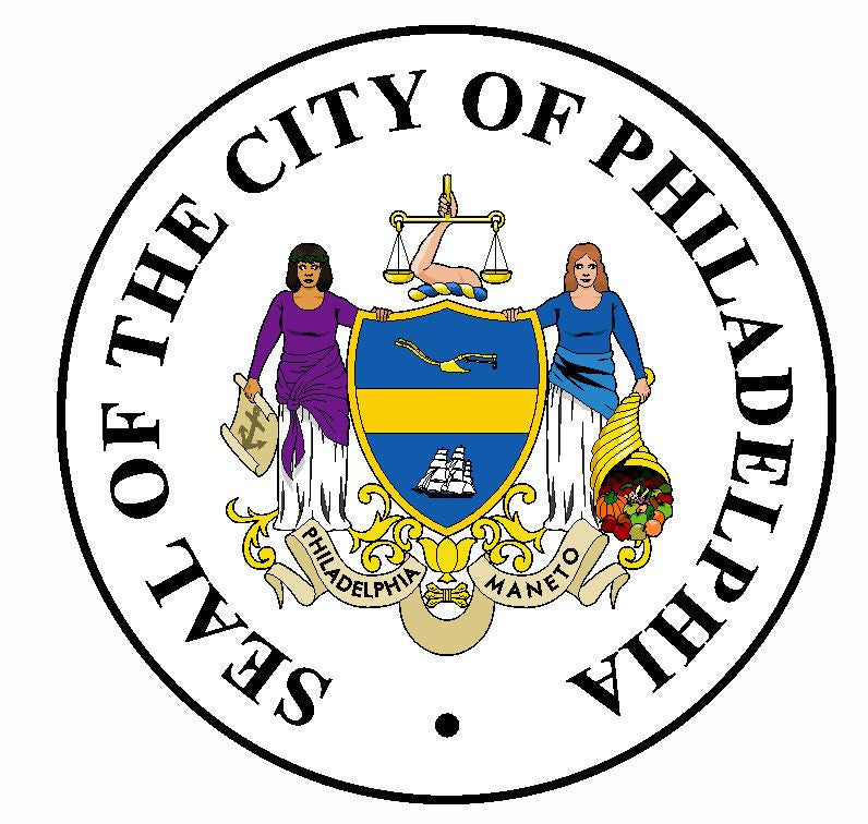 Seal of Philadelphia Pennsylvania Sticker / Decal R678 - Winter Park Products