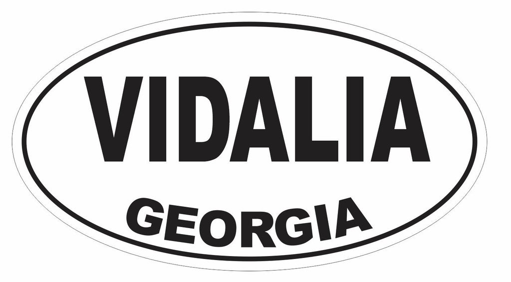 vidalia-georgia-oval-bumper-sticker-or-helmet-sticker-d2969-euro-oval