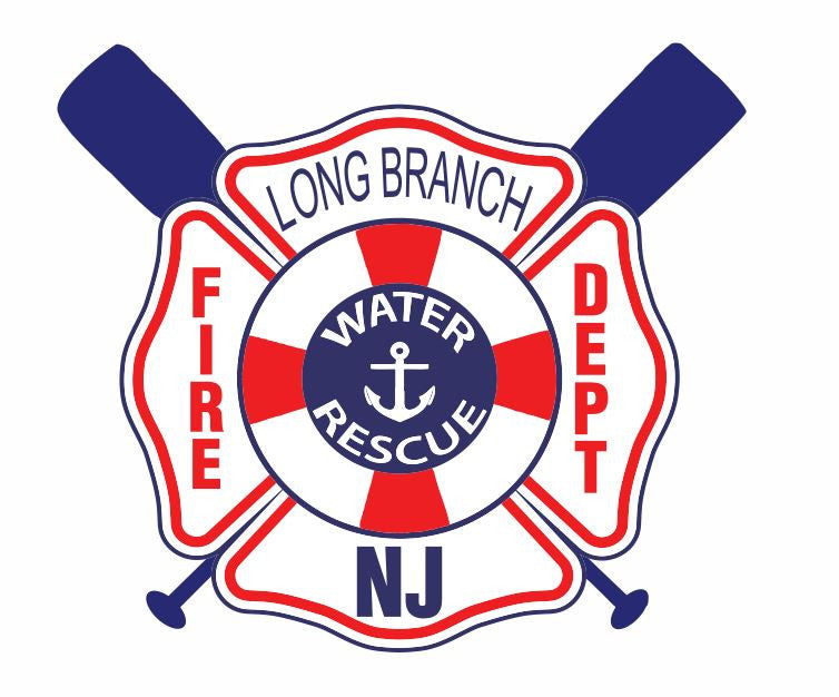 Long Branch Fire Dept Sticker Decal R863 - Winter Park Products
