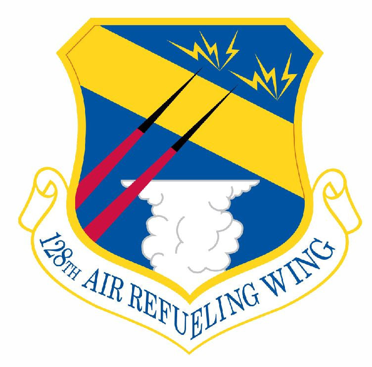 128th Air Refueling Wing Sticker Military Decal M449 - Winter Park Products