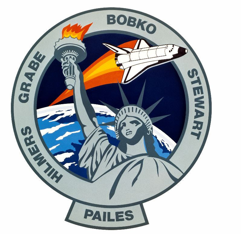 STS-51j Nasa Atlantis Sticker M479 Space Program - Winter Park Products