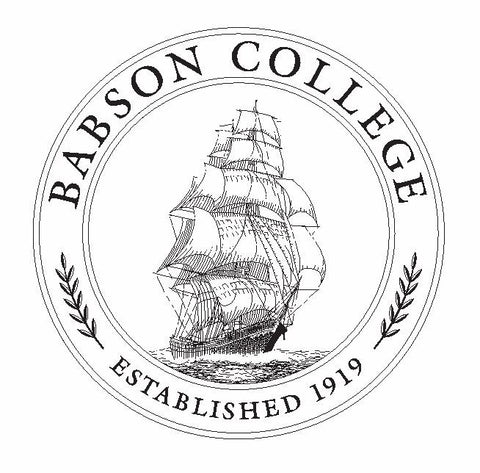 Babson College Sticker / Decal R763 - Winter Park Products