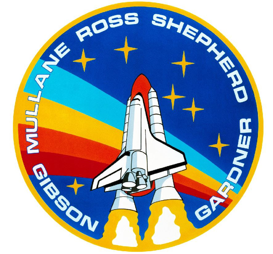 Nasa Space Shuttle Sticker Armed Forces Decal M460 - Winter Park Products