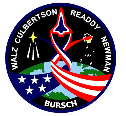 STS-51 Nasa Discovery Sticker M599 Space Program - Winter Park Products