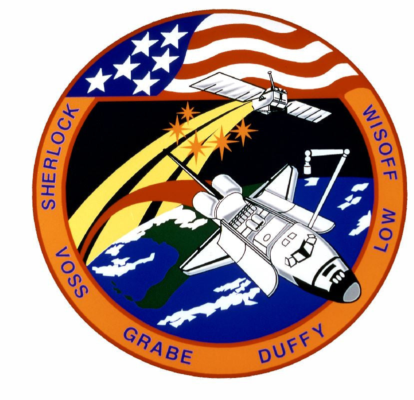 STS-57 Nasa Endeavour Sticker M593 Space Program - Winter Park Products