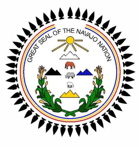 Seal of The Navajo Nation Sticker / Decal R735 - Winter Park Products