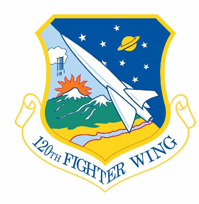 120th Fighter Wing Sticker Military Decal M441 - Winter Park Products