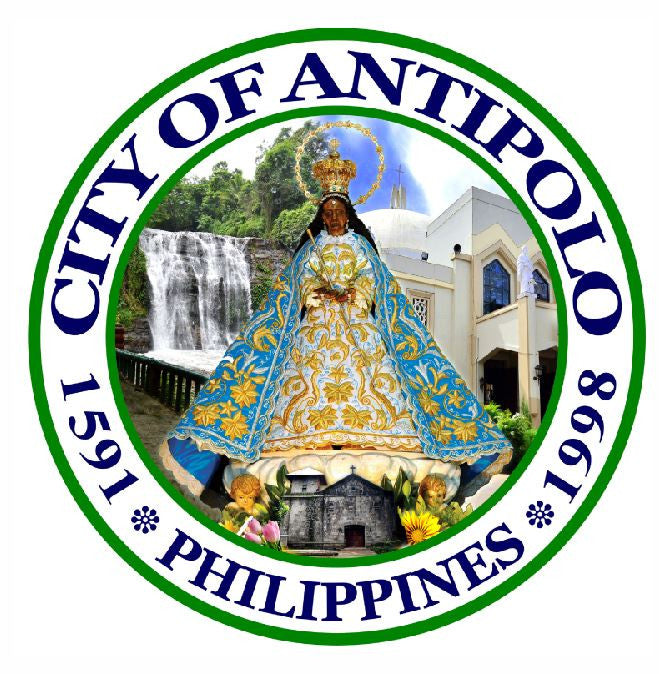 Seal of Antipolo Philippines Sticker / Decal R807 - Winter Park Products