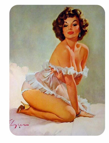 Vintage Style Pin Up Girl Sticker P40 Pinup Girl Sticker - Winter Park Products