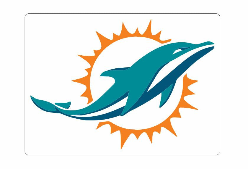 Miami Dolphins Sticker Decal S26 - Winter Park Products