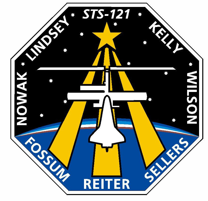 STS-121 Nasa Discovery Sticker M563 Space Program - Winter Park Products
