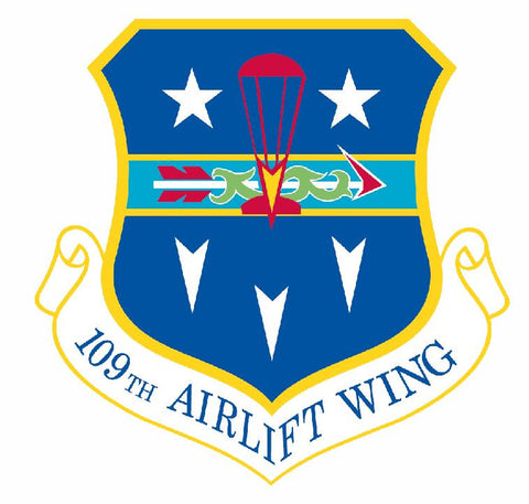109th Airlift Wing Sticker Military Decal M433 - Winter Park Products