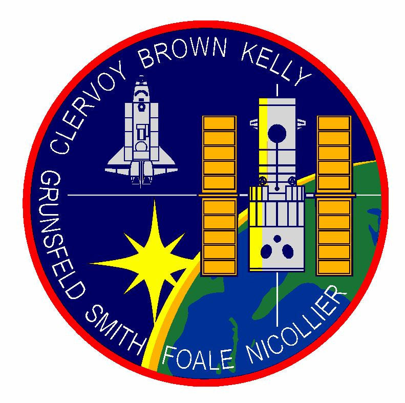 STS-103 Nasa Discovery Sticker M529 Space Program - Winter Park Products