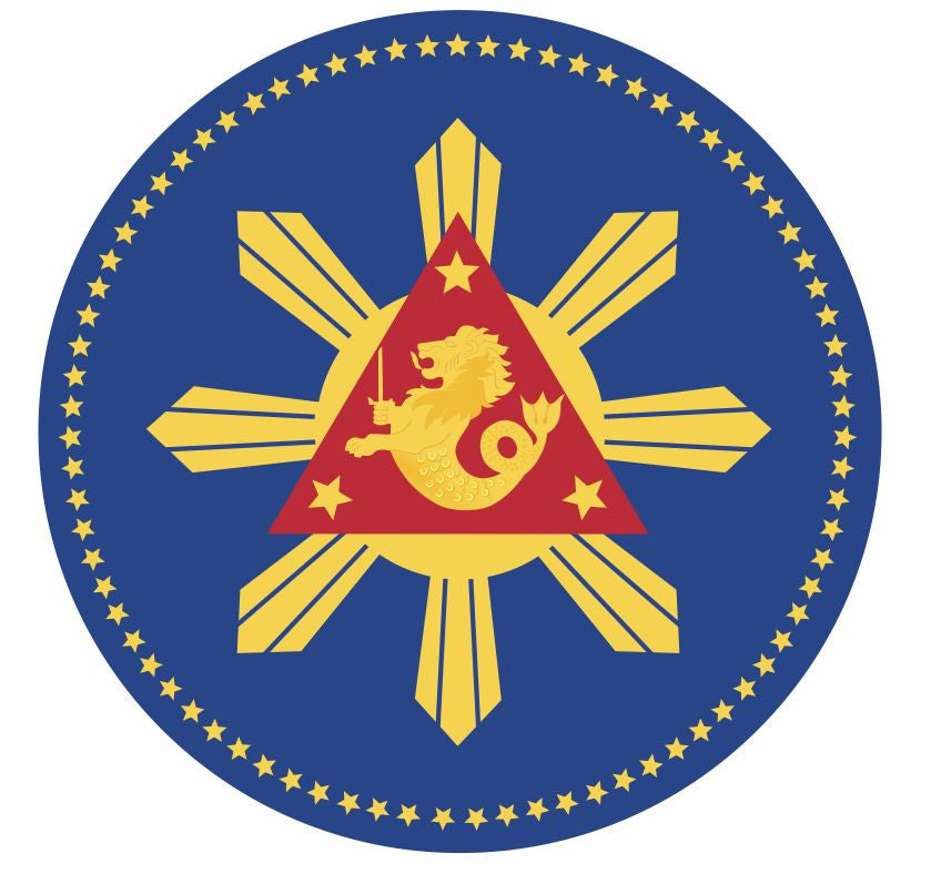 Coat of Arms of the President of the Philippines Sticker / Decal M452 - Winter Park Products