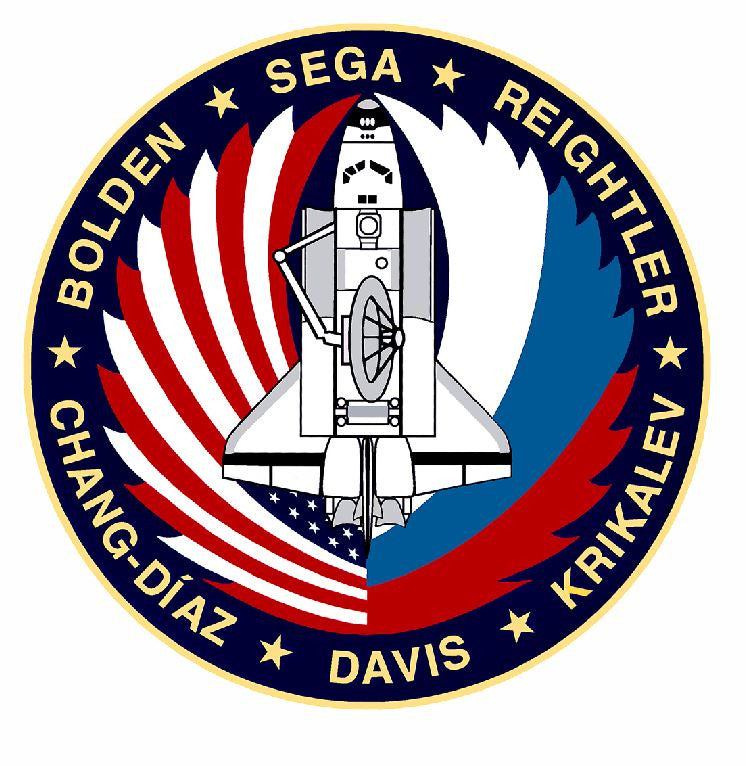 STS-60 Nasa Discovery Sticker M590 Space Program - Winter Park Products