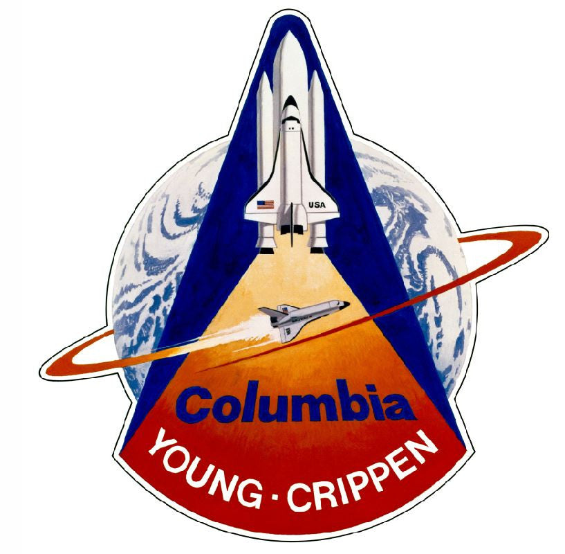 Nasa Columbia Sticker Armed Forces Decal M457 - Winter Park Products