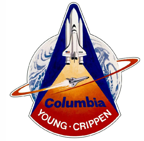 Nasa Columbia Sticker Armed Forces Decal M457 - Winter Park Products