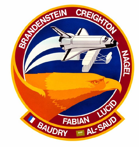 STS-51g Nasa Discovery Sticker M476 Space Program - Winter Park Products