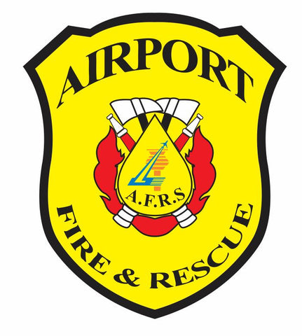 Airport Fire Dept Sticker Decal R857 - Winter Park Products
