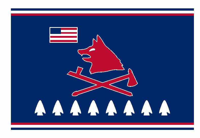 Pawnee Nation of Oklahoma Flag Sticker Decal F645 - Winter Park Products