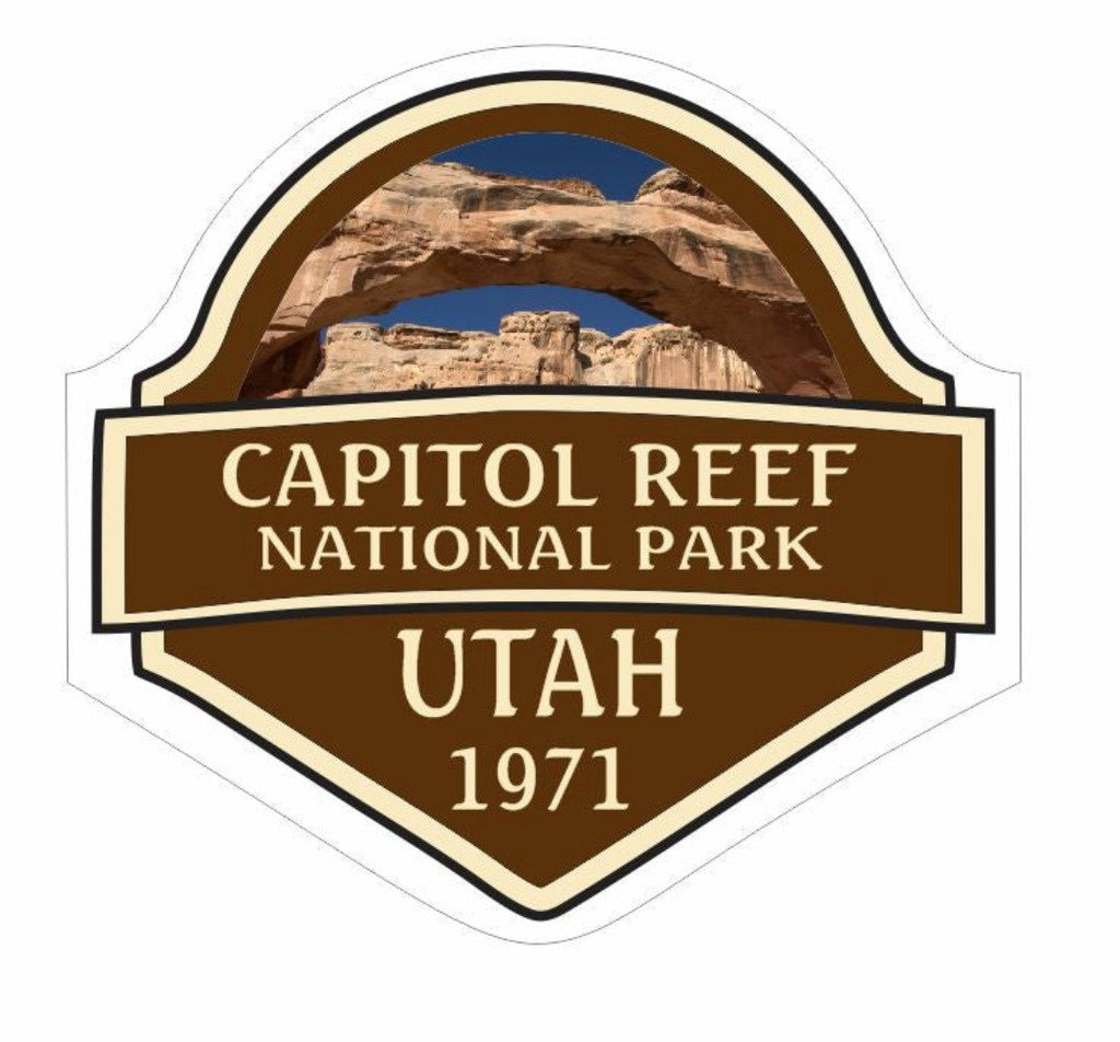 Capitol Reef National Park Sticker Decal R842 Utah - Winter Park Products