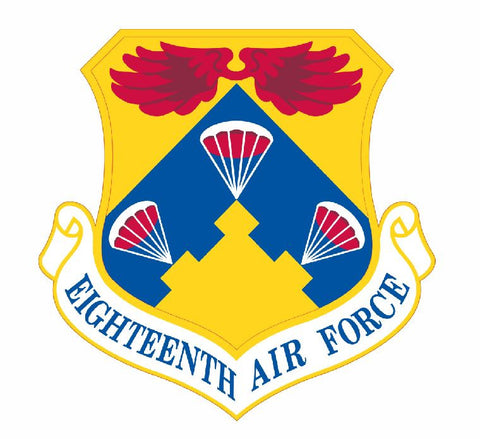 18th Air Force Sticker Military Decal M413 - Winter Park Products
