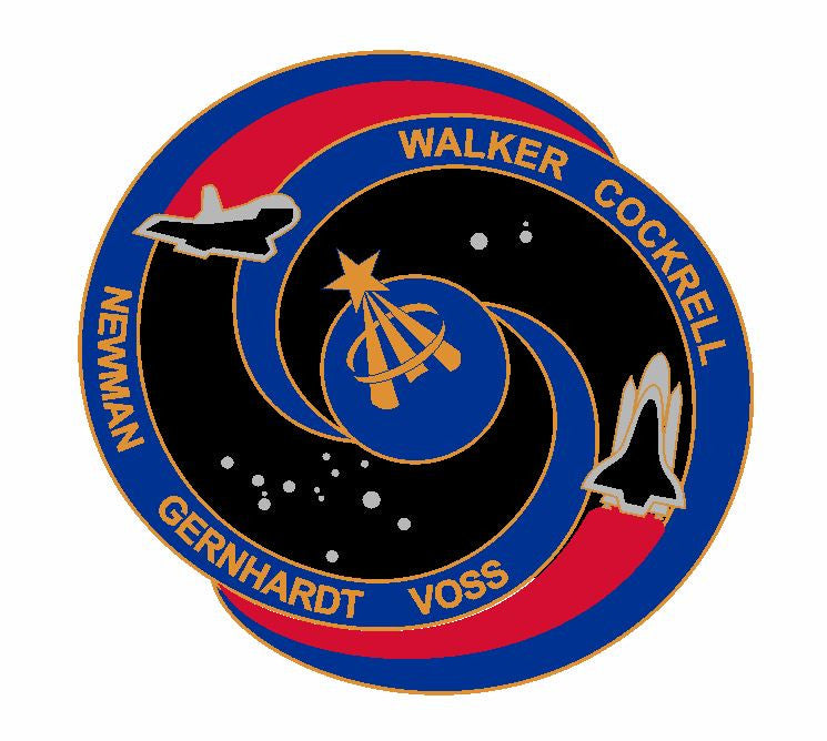 STS-69 Nasa Endeavour Sticker M580 Space Program - Winter Park Products