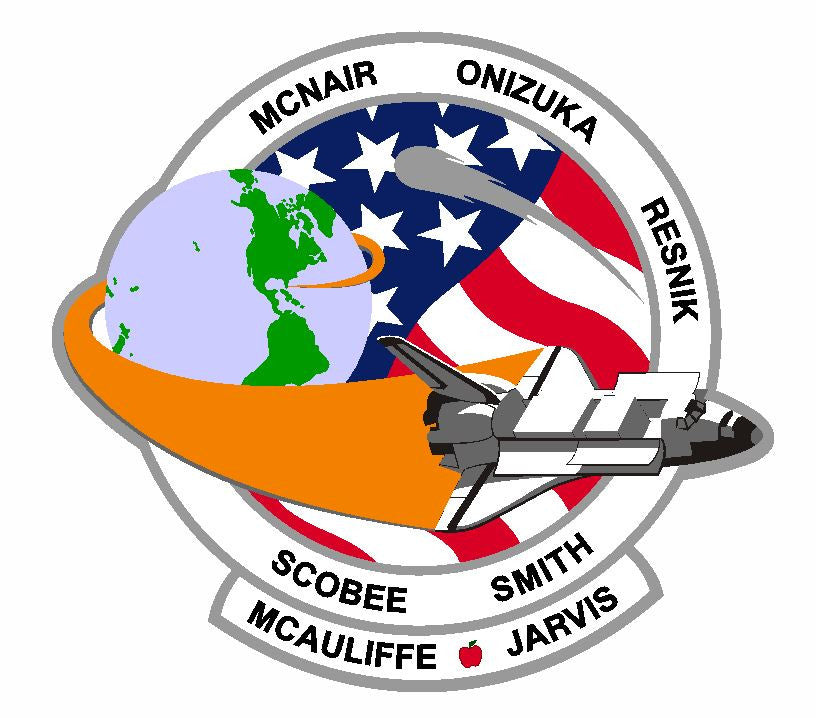 Nasa Challenger Sticker Armed Forces Decal M483 - Winter Park Products