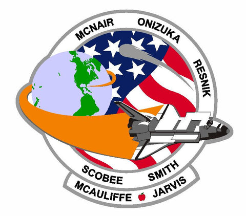 Nasa Challenger Sticker Armed Forces Decal M483 - Winter Park Products